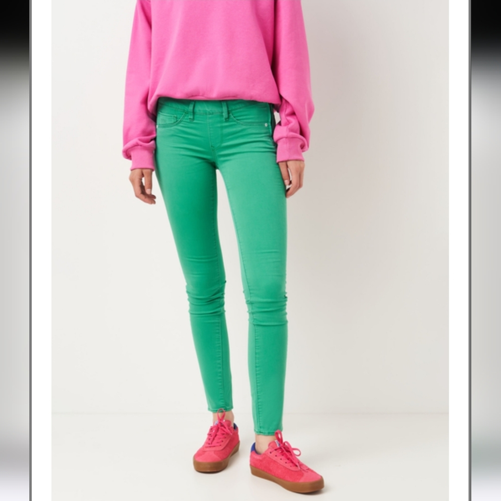 G-Star Raw 3301 Super Skinny Jeans  28" Waist 32" Length Jade Green